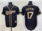Los Angeles Dodgers #17 Shohei Ohtani Black MWATKINS 2026 Armed Forces Day Stitched Jersey