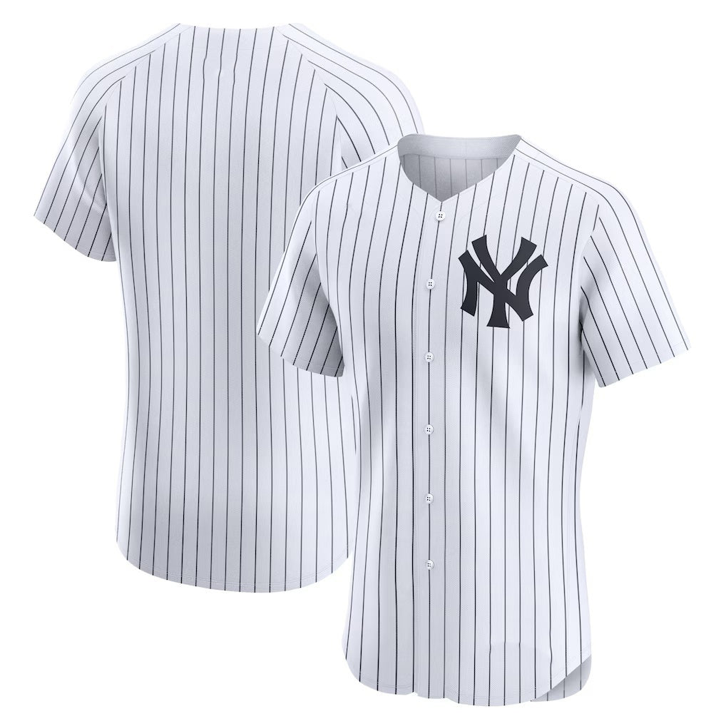 New York Yankees White MWATKINS Home Elite Jersey