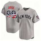 New York Yankees #99 Aaron Judge Gray MWATKINS USA 250 Fourth of July Limited Stitched Jersey