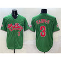 Philadelphia Phillies #3 Bryce Harper Green MWATKINS Phanatic Limited Stitched Jersey