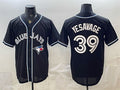 Toronto Blue Jays #39 Trey Yesavage 2026 Fashion Replica Black MWATKINS Out Stitched Jersey