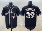 Toronto Blue Jays #39 Trey Yesavage 2026 Fashion Replica Black MWATKINS Out Stitched Jersey