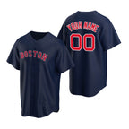 Custom Boston Red Sox Navy MWATKINS Stitched Cool Base Jersey