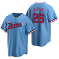 Minnesota Twins #26 Max Kepler Blue MWATKINS Cool Base Stitched Jersey