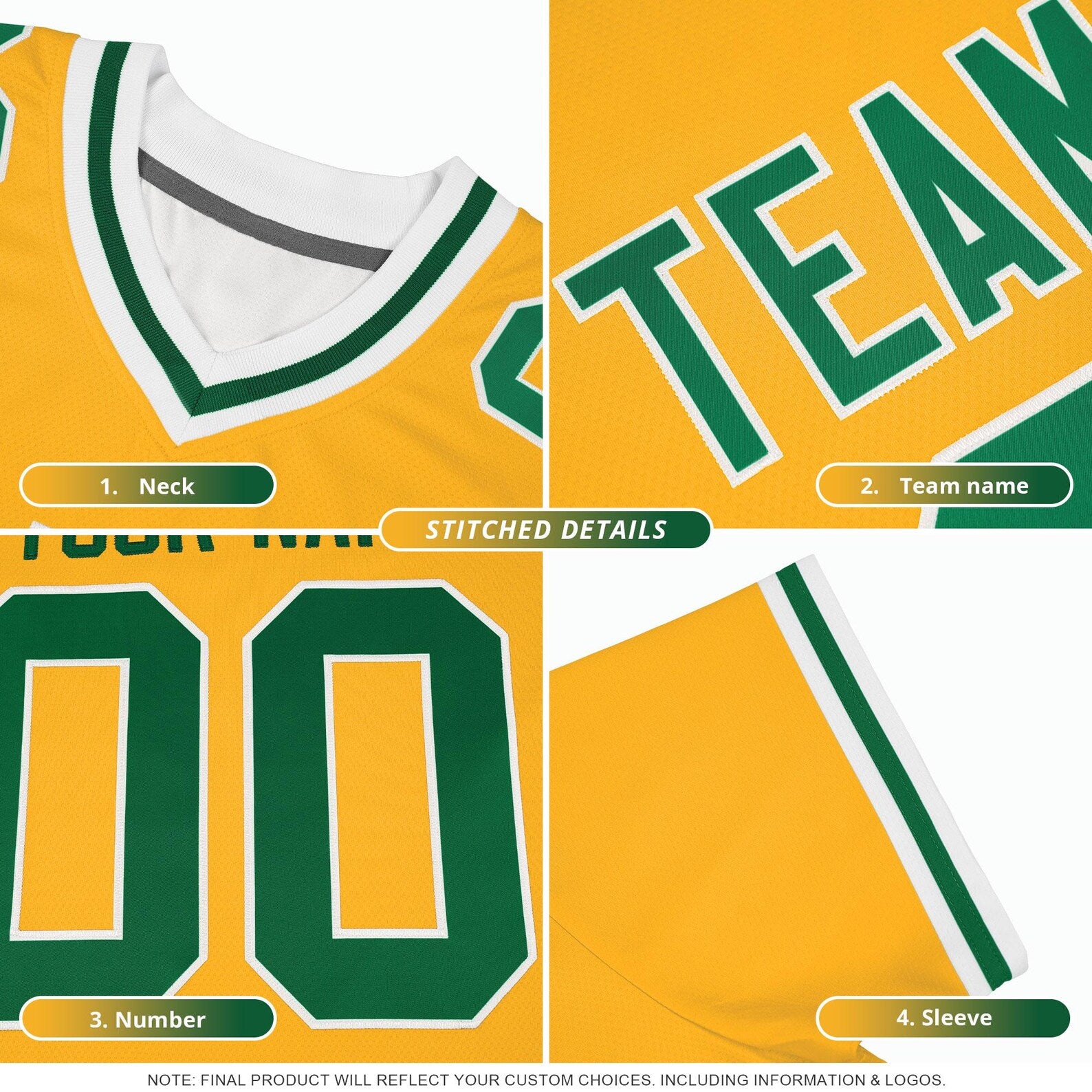 KXK Custom Stitched Football Jersey: Personalized Team Name & Number